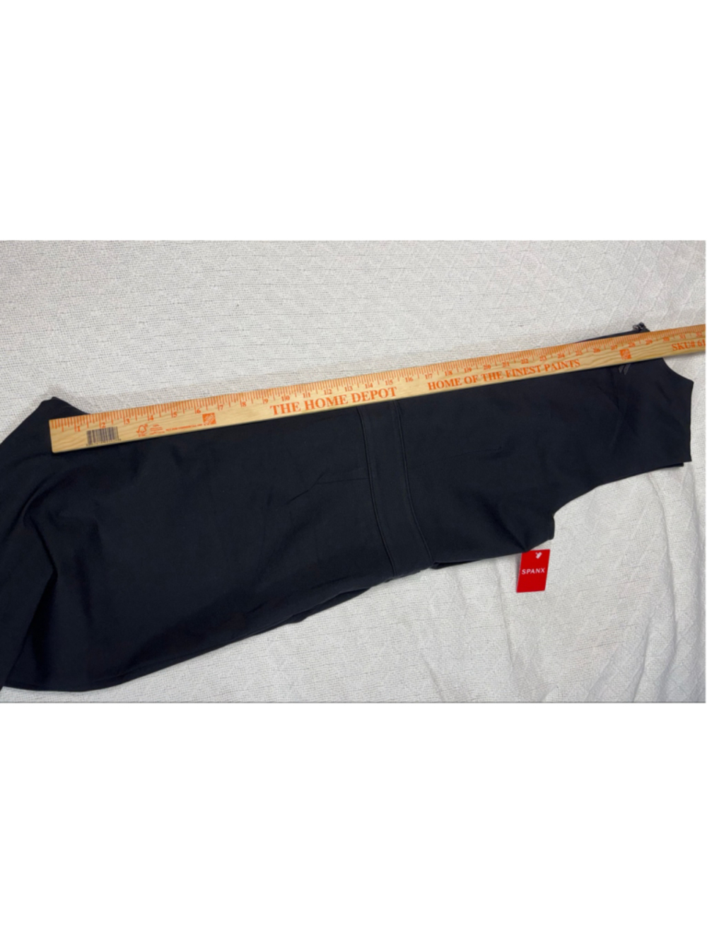 Spanx The Perfect Sleeveless Jumpsuit Black Flare Leg Size XL NWT - Picture 11 of 11